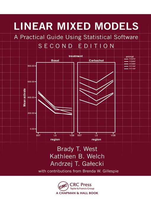 Title details for Linear Mixed Models by Brady T. West - Available